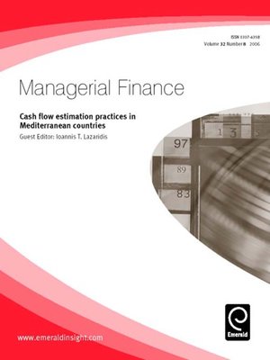 cover image of Managerial Finance, Volume 32, Issue 8